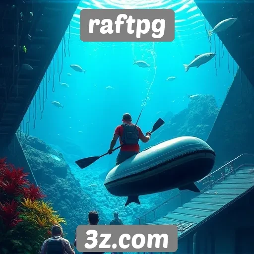Raftpg destaca jogos de sobrevivência em ambientes aquáticos